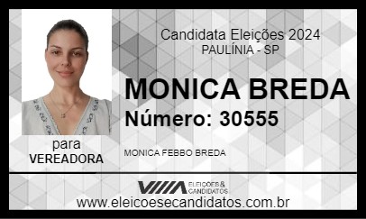 Candidato MONICA BREDA 2024 - PAULÍNIA - Eleições