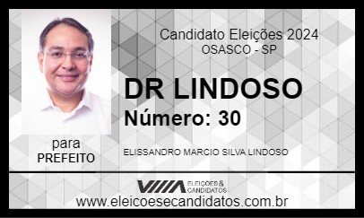 Candidato DR LINDOSO 2024 - OSASCO - Eleições