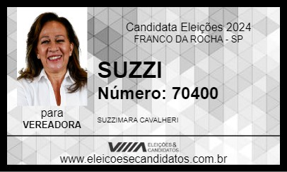 Candidato SUZZI 2024 - FRANCO DA ROCHA - Eleições