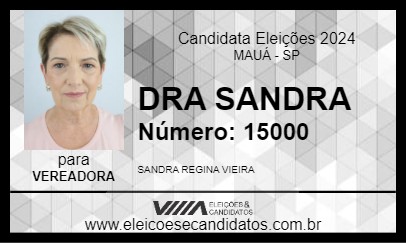 Candidato DRA SANDRA 2024 - MAUÁ - Eleições