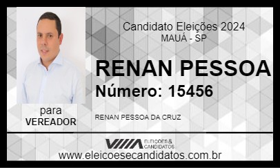 Candidato RENAN PESSOA 2024 - MAUÁ - Eleições