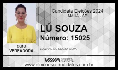 Candidato LÚ SOUZA 2024 - MAUÁ - Eleições