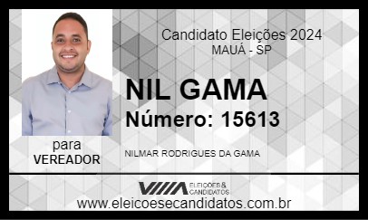 Candidato NIL GAMA 2024 - MAUÁ - Eleições