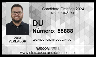 Candidato DU 2024 - MAIRIPORÃ - Eleições