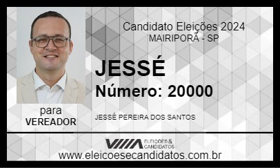 Candidato JESSÉ 2024 - MAIRIPORÃ - Eleições