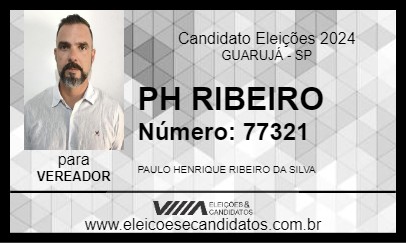 Candidato PH RIBEIRO 2024 - GUARUJÁ - Eleições