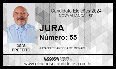 Candidato JURA 2024 - NOVA ALIANÇA - Eleições