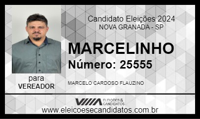 Candidato MARCELINHO 2024 - NOVA GRANADA - Eleições