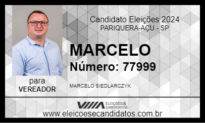 Candidato MARCELO 2024 - PARIQUERA-AÇU - Eleições