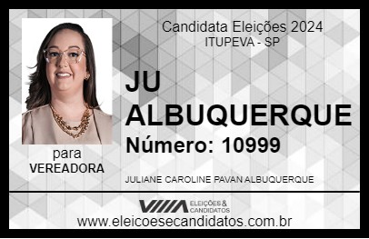 Candidato JU ALBUQUERQUE 2024 - ITUPEVA - Eleições