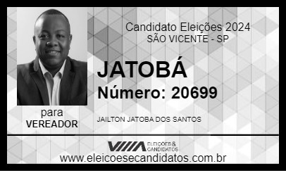 Candidato JATOBÁ 2024 - SÃO VICENTE - Eleições