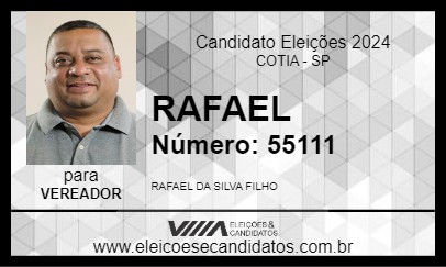 Candidato RAFAEL 2024 - COTIA - Eleições