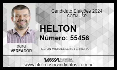 Candidato HELTON 2024 - COTIA - Eleições