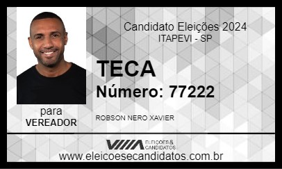 Candidato TECA 2024 - ITAPEVI - Eleições