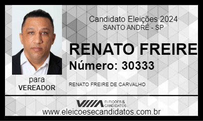 Candidato RENATO FREIRE 2024 - SANTO ANDRÉ - Eleições