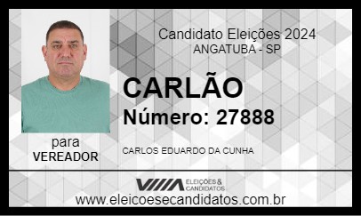 Candidato CARLÃO 2024 - ANGATUBA - Eleições