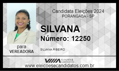 Candidato SILVANA 2024 - PORANGABA - Eleições