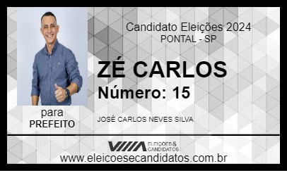 Candidato ZÉ CARLOS 2024 - PONTAL - Eleições