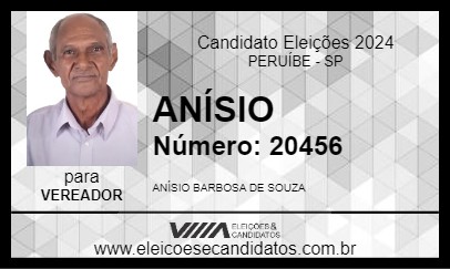 Candidato ANÍSIO 2024 - PERUÍBE - Eleições