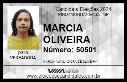 Candidato MARCIA OLIVEIRA 2024 - PINDAMONHANGABA - Eleições