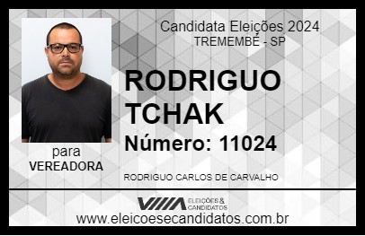 Candidato RODRIGUO TCHAK 2024 - TREMEMBÉ - Eleições