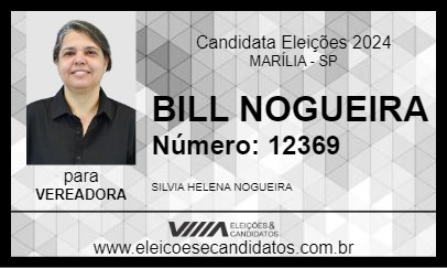 Candidato BILL NOGUEIRA 2024 - MARÍLIA - Eleições