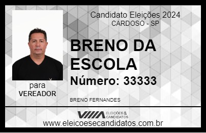 Candidato BRENO 2024 - CARDOSO - Eleições