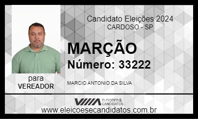 Candidato MARÇÃO 2024 - CARDOSO - Eleições