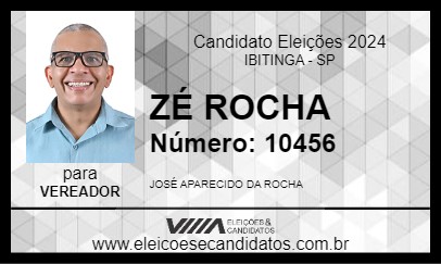 Candidato ZÉ ROCHA 2024 - IBITINGA - Eleições