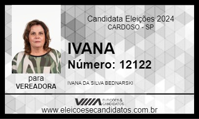 Candidato IVANA 2024 - CARDOSO - Eleições