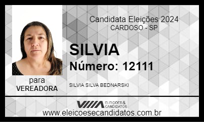 Candidato SILVIA 2024 - CARDOSO - Eleições