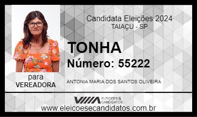 Candidato TONHA 2024 - TAIAÇU - Eleições