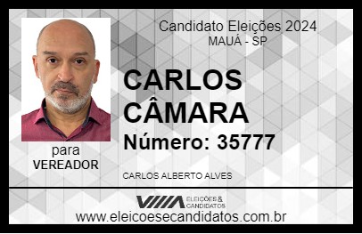 Candidato CARLOS ALBERTO 2024 - MAUÁ - Eleições