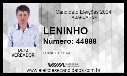 Candidato LENINHO 2024 - TABAPUÃ - Eleições