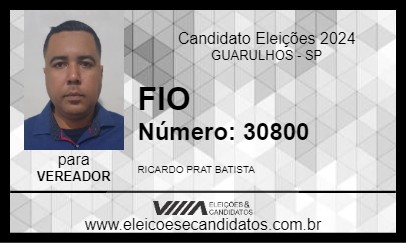 Candidato FIO 2024 - GUARULHOS - Eleições