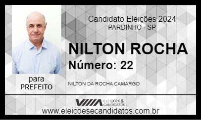 Candidato NILTON ROCHA 2024 - PARDINHO - Eleições