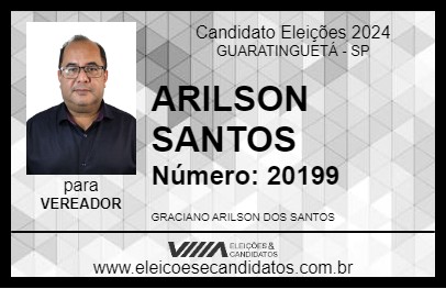 Candidato ARILSON 2024 - GUARATINGUETÁ - Eleições