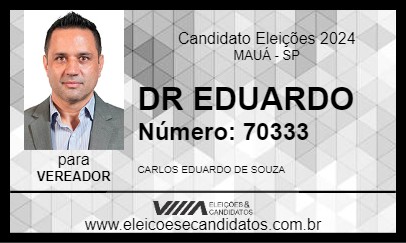 Candidato DR EDUARDO 2024 - MAUÁ - Eleições