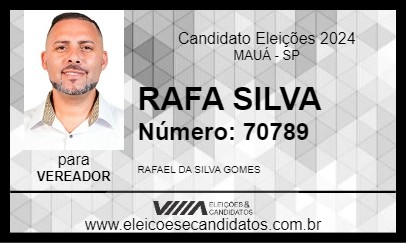 Candidato RAFA SILVA 2024 - MAUÁ - Eleições