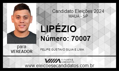 Candidato LIPÉZIO 2024 - MAUÁ - Eleições