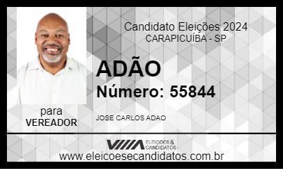 Candidato ADÃO 2024 - CARAPICUÍBA - Eleições