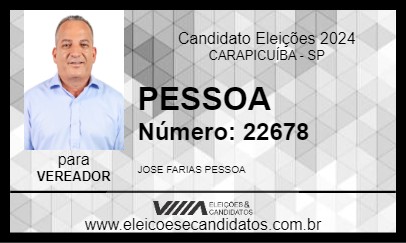 Candidato PESSOA 2024 - CARAPICUÍBA - Eleições