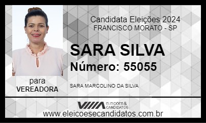 Candidato SARA SILVA 2024 - FRANCISCO MORATO - Eleições