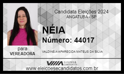 Candidato NÉIA 2024 - ANGATUBA - Eleições