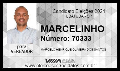 Candidato MARCELINHO 2024 - UBATUBA - Eleições