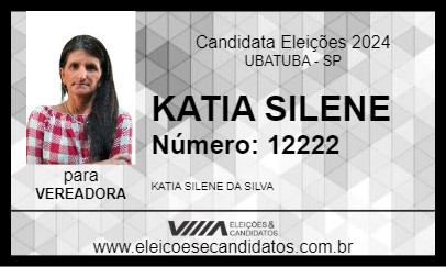 Candidato KATIA SILENE 2024 - UBATUBA - Eleições