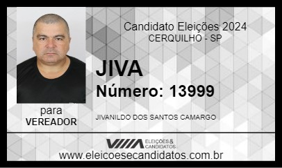 Candidato JIVA 2024 - CERQUILHO - Eleições