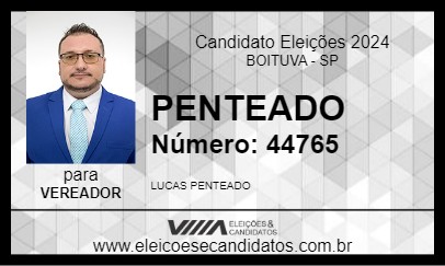 Candidato PENTEADO 2024 - BOITUVA - Eleições