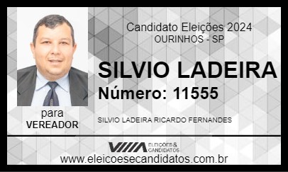 Candidato SILVIO LADEIRA 2024 - OURINHOS - Eleições