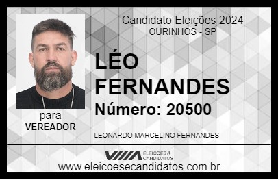 Candidato LÉO FERNANDES 2024 - OURINHOS - Eleições